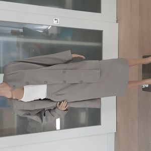 Vintage LOUIS FÉRAUD 80's-90's Power Suit Blazer and Midi Skirt